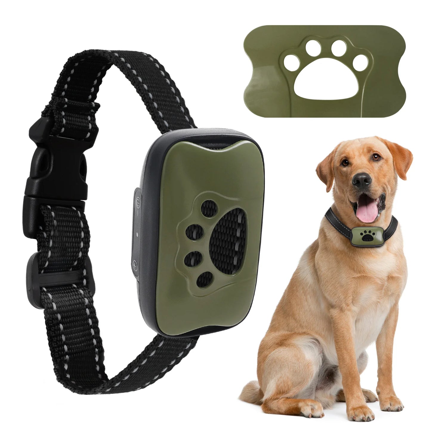Anti-Barking Device — USB Rechargeable Vibration Training Collar for Dogs
