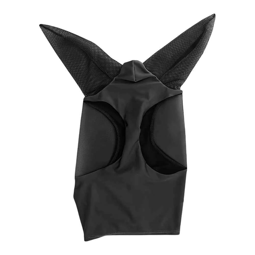 Horse Fly Mask — Stretchy Knitted Mesh, Eye & Ear Protection