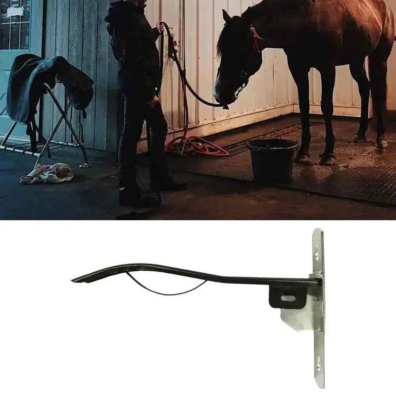 Portable Saddle Rack Folding Stand For Horse Saddle Pad Horse Blanket Rack For Horse Tack Room Organization And Storage