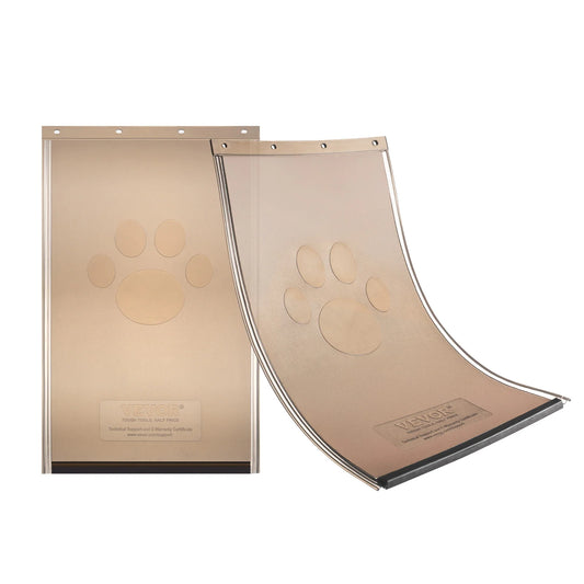 Pet Door Replacement Flap — Magnetic Strip, Weatherproof Thickened PVC