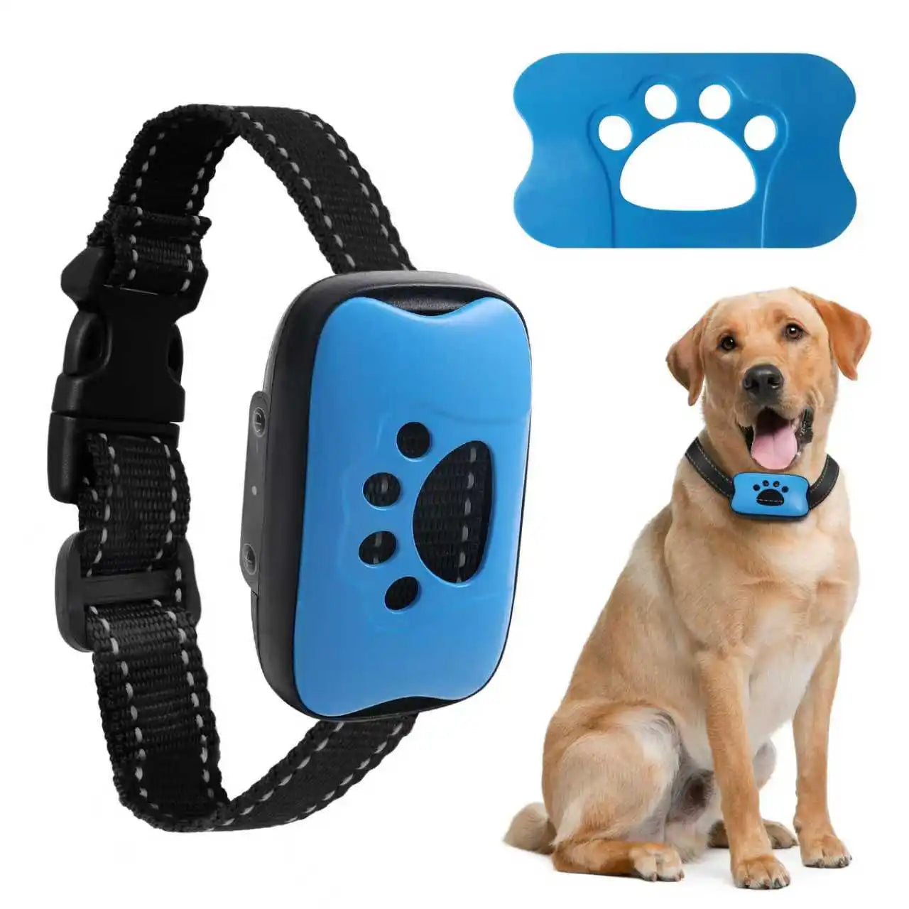 Anti-Barking Device — USB Rechargeable Vibration Training Collar for Dogs